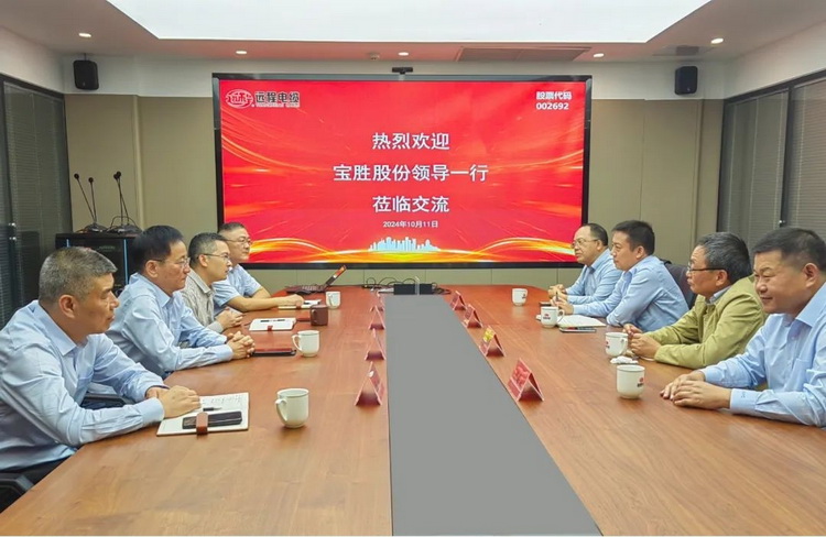 宝胜股份来访365英国上市公司股份参观交流